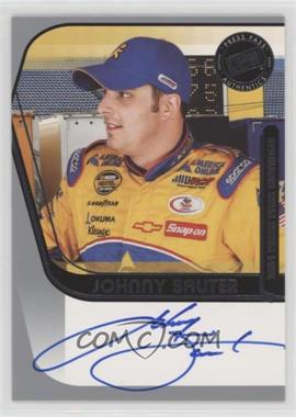 2004 Press Pass - Press Pass Signings - Silver #_JOSA.1 - Johnny Sauter (Yellow Firesuit)