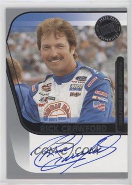 2004 Press Pass - Press Pass Signings - Silver #_RICR.1 - Rick Crawford