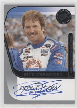 2004 Press Pass - Press Pass Signings - Silver #_RICR.1 - Rick Crawford