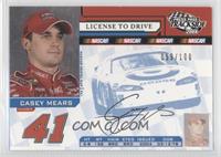 License to Drive - Casey Mears #/100