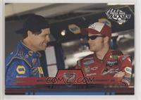 Teammates - Michael Waltrip, Dale Earnhardt Jr.