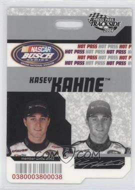 2004 Press Pass Trackside - Hot Pass #HP 22 - Kasey Kahne