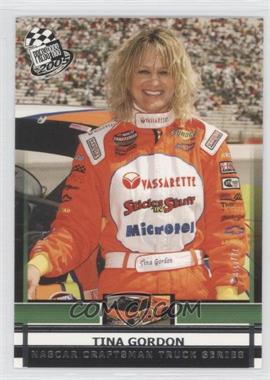 2005 Press Pass - [Base] #52 - NASCAR Craftsman Truck Series - Tina Gordon