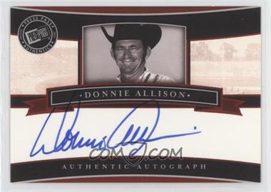 2005 Press Pass Legends - Autographs - Blue Ink #_DOAL - Donnie Allison