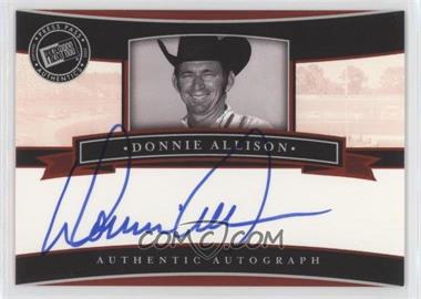 2005 Press Pass Legends - Autographs - Blue Ink #_DOAL - Donnie Allison