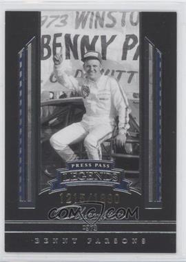 2005 Press Pass Legends - [Base] - Blue #35B - Benny Parsons /1890