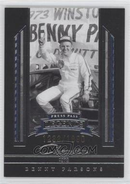 2005 Press Pass Legends - [Base] - Blue #35B - Benny Parsons /1890