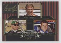 Family Traditions - Terry Labonte, Bobby Labonte, Justin Labonte #/100