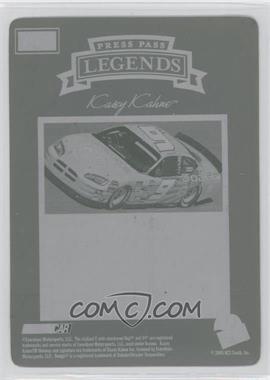 2005 Press Pass Legends - [Base] - Press Plate Yellow Back #32 - Kasey Kahne /1