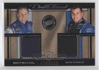 Rusty Wallace, Ryan Newman #/225