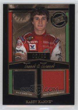 2005 Press Pass Legends - Treads & Threads - Gold #TT/KK - Kasey Kahne /99