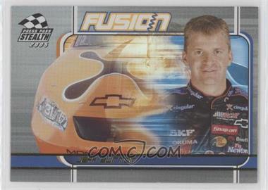 2005 Press Pass Stealth - Fusion #FU 11 - Jeff Burton