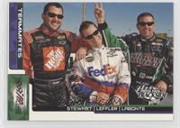 Teammates - Tony Stewart, Jason Leffler, Bobby Labonte