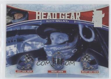 2005 Press Pass VIP - Head Gear - Transparent #HG 11 - Rusty Wallace