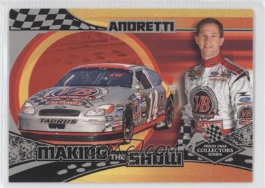 2005 Press Pass VIP - Making the Show #MS 11 - John Andretti