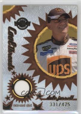 2005 Wheels American Thunder - Cool Threads Race-Used #CT 12 - Dale Jarrett /475