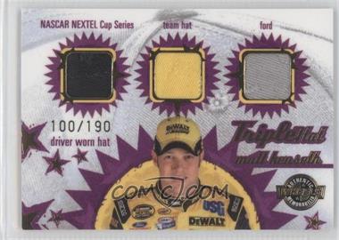 2005 Wheels American Thunder - Triple Hat #TH 11 - Matt Kenseth /190