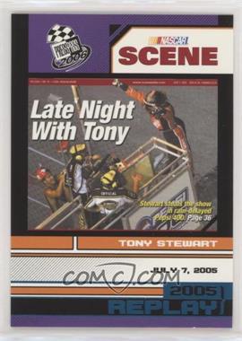 2006 Press Pass - [Base] - Blue #B93 - NASCAR Scene - Tony Stewart
