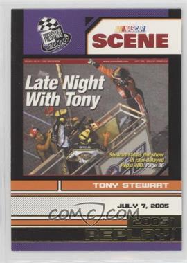 2006 Press Pass - [Base] - Gold #G93 - NASCAR Scene - Tony Stewart