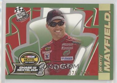 2006 Press Pass - [Base] - Holo #P115 - Top Ten - Jeremy Mayfield /100