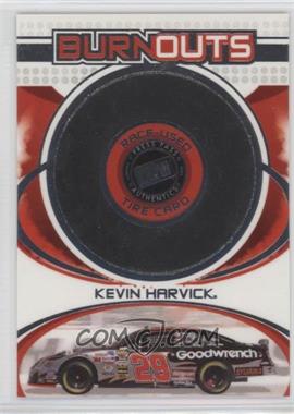 2006 Press Pass - Burnouts Race-Used Tire #HT 4 - Kevin Harvick