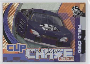 2006 Press Pass - Cup Chase Redemption Contest #CCR 18 - Field Card