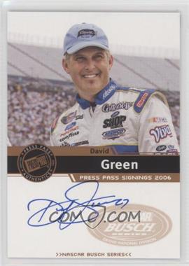 2006 Press Pass - Press Pass Signings - Bronze #_DAGR - David Green