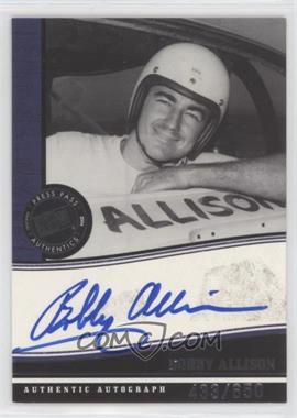 2006 Press Pass Legends - Autographs - Blue #_BOAL - Bobby Allison /650