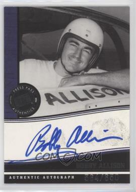 2006 Press Pass Legends - Autographs - Blue #_BOAL - Bobby Allison /650