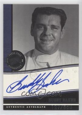 2006 Press Pass Legends - Autographs - Blue #_BUBA - Buddy Baker /650