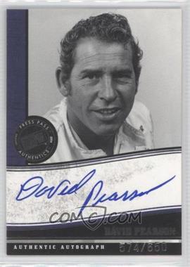 2006 Press Pass Legends - Autographs - Blue #_DAPE - David Pearson /650