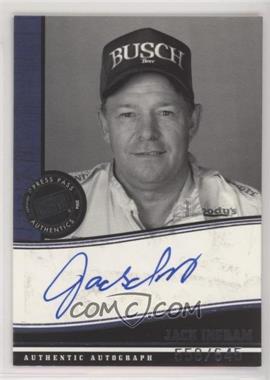 2006 Press Pass Legends - Autographs - Blue #_JAIN - Jack Ingram /645