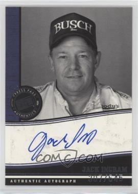 2006 Press Pass Legends - Autographs - Blue #_JAIN - Jack Ingram /645