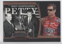 Record Chasers - Richard Petty, Jeff Gordon #/999