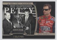 Record Chasers - Richard Petty, Jeff Gordon #/299