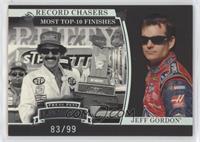 Record Chasers - Richard Petty, Jeff Gordon #/99