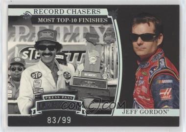 2006 Press Pass Legends - [Base] - Holofoil #H49 - Record Chasers - Richard Petty, Jeff Gordon /99