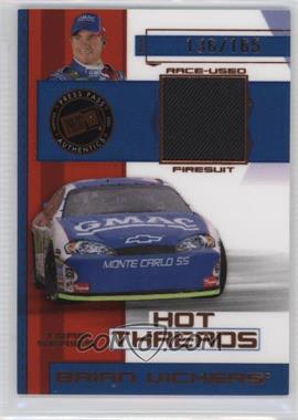 2006 Press Pass Premium - Hot Threads - Team Series #HTT 13 - Brian Vickers /165