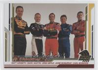 Teammates - Matt Kenseth, Mark Martin, Greg Biffle, Jamie McMurray, Carl Edwards