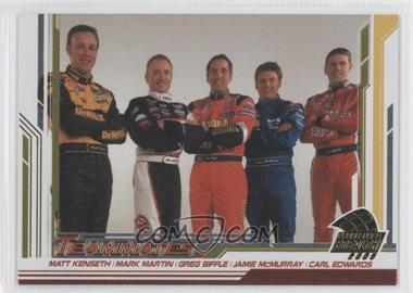 2006 Press Pass Stealth - [Base] - Gold #48 - Teammates - Matt Kenseth, Mark Martin, Greg Biffle, Jamie McMurray, Carl Edwards