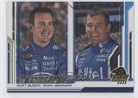 Teammates - Kurt Busch, Ryan Newman