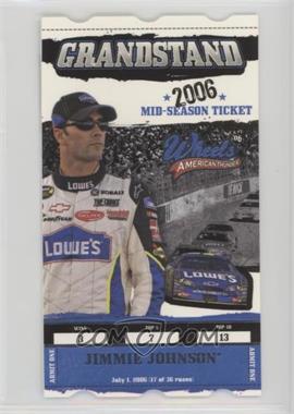 2006 Wheels American Thunder - Grandstand #GS10 - Jimmie Johnson