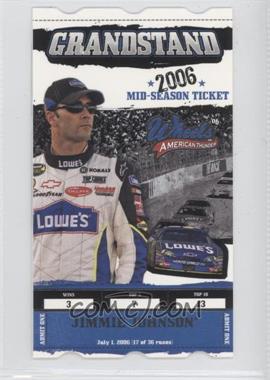 2006 Wheels American Thunder - Grandstand #GS10 - Jimmie Johnson