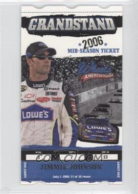 2006 Wheels American Thunder - Grandstand #GS10 - Jimmie Johnson