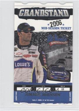 2006 Wheels American Thunder - Grandstand #GS10 - Jimmie Johnson