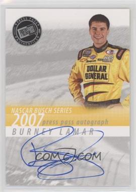 2007 Press Pass - Autographs #_BULA - Burney Lamar