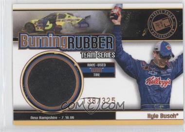 2007 Press Pass - Burning Rubber Race-Used Tire - Team Series #BRT 14 - Kyle Busch /325