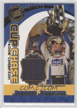 2007 Press Pass - Cup Chase Firesuit #CCP 1 - Jimmie Johnson /475 [EX to NM]