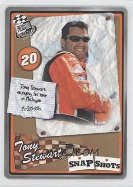 2007 Press Pass - Snap Shots #SS 26 - Tony Stewart