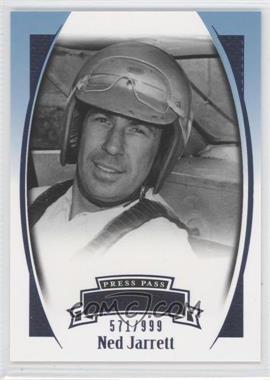 2007 Press Pass Legends - [Base] - Blue #B-14 - Ned Jarrett /999